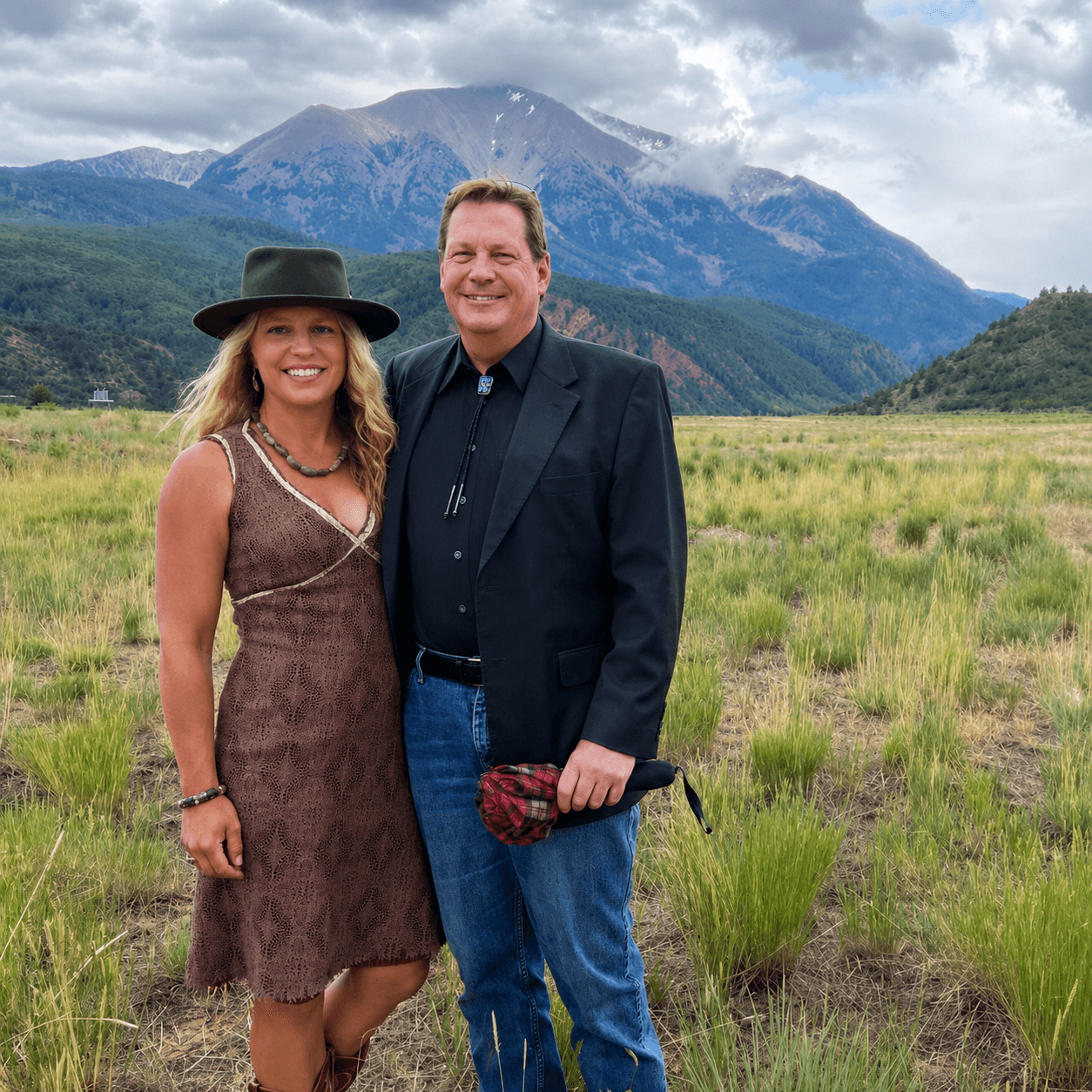 Michelle and David Livingston in western Colorado